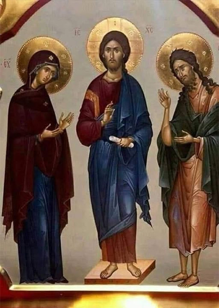 HRISTOS.Bogorodica.Jovan